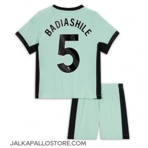 Chelsea Benoit Badiashile #5 Kolmaspaita Lapsille 2023-24 Lyhythihainen (+ shortsit)